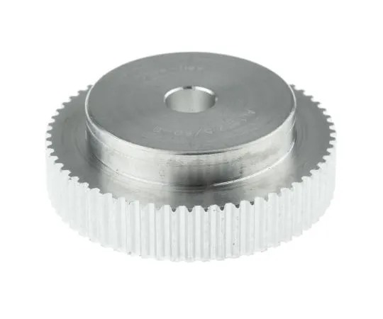 63-4652-62　RS PRO Timing Belt Pulley, Aluminium 6mm Belt Width x 2.5mm Pitch, 60 Tooth　744-558