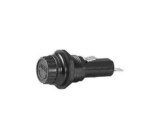 63-3146-37　F*** Holder Screw-Type Antishock Type 250 V -10 A Suitable Size: phi 6.4 x 30 mm　F-120-B