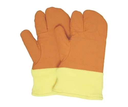 61-4696-06　500℃ Correspondence Heat Resistant Glove (Three-Toed Type)　MZ610