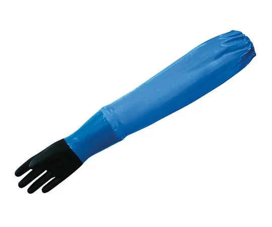 3-7438-02　Hybrid Long Oil Resistant Gloves M　-