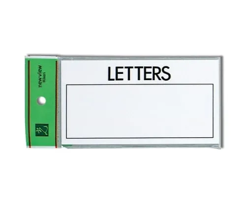 61-7415-17　Post Name Plate 150mm x 80mm x 2mm　HB159-2