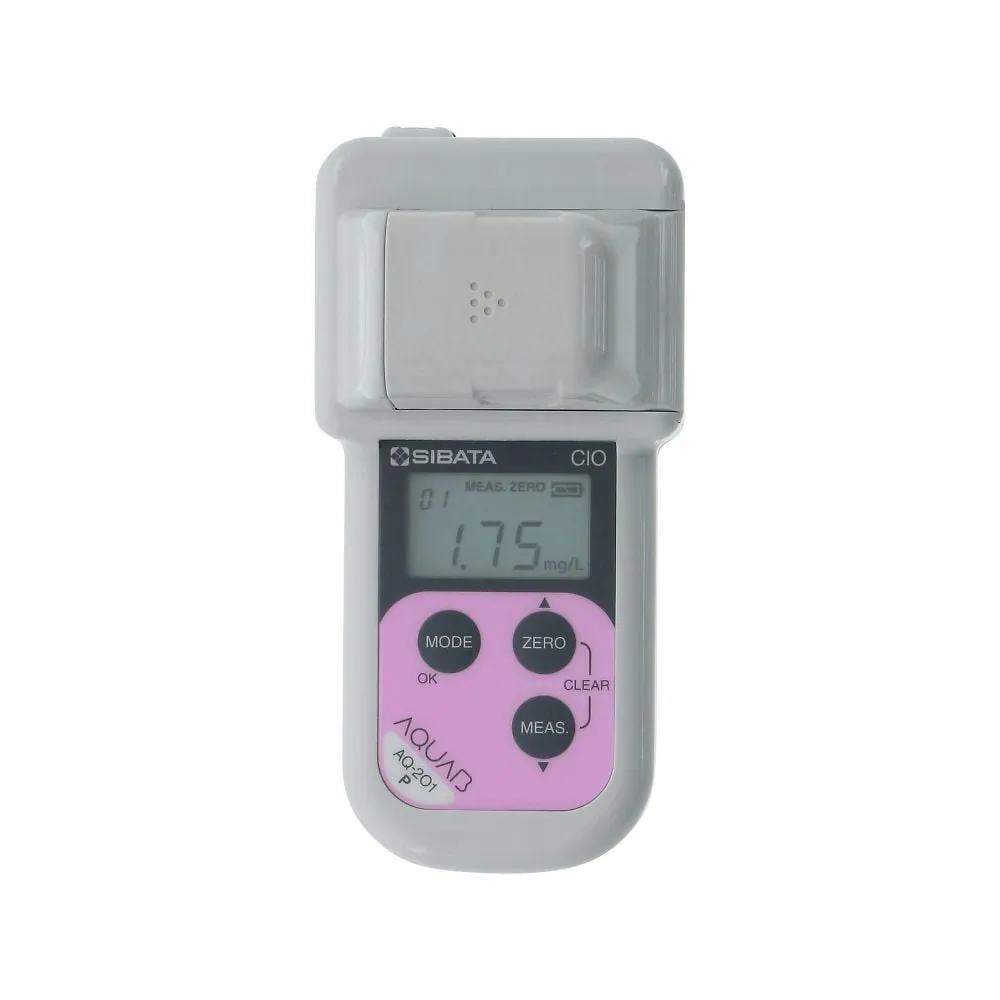63-1274-28　Handy water quality Meter  Acab  Effective Chlorine Concentration Measuring Kit　AQ-201P