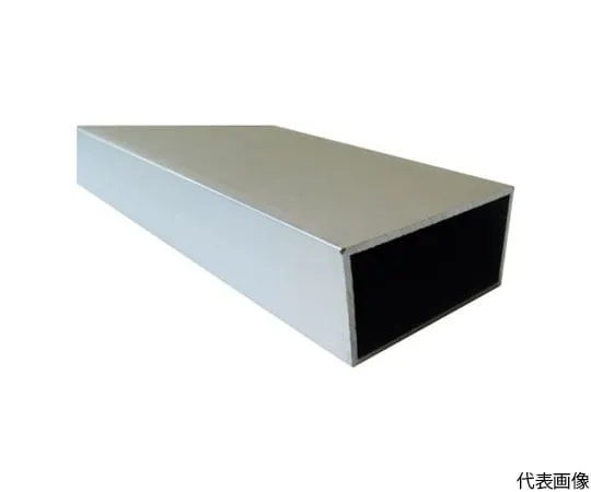 64-5004-93　Aluminum Square Pipe 40 x 20 x 2.0 Fabric 4 m　FB138N