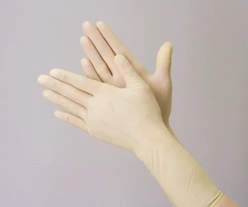 61-0142-31　Latex Sterilization Gloves 400 Pairs Grip Type 6.5 Inches　PAGSCS-65-400P