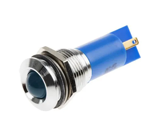 63-4586-23　RS PRO Blue Indicator, 24 V ac/dc, 16mm Mounting Hole Size, Solder Tab Termination　207-977