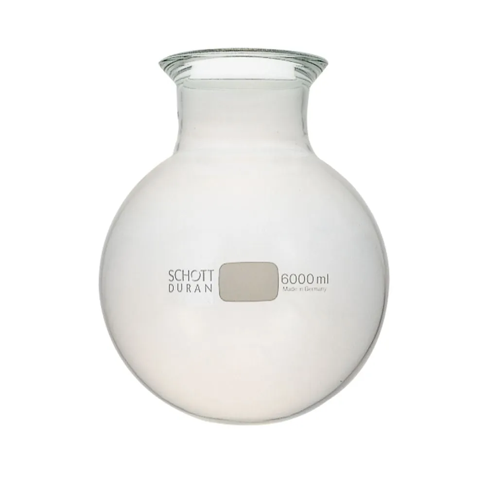 61-4406-55　Separable Flask Round Shape Band Type (SCHOTT Type) 100mm 6L　005560-6000