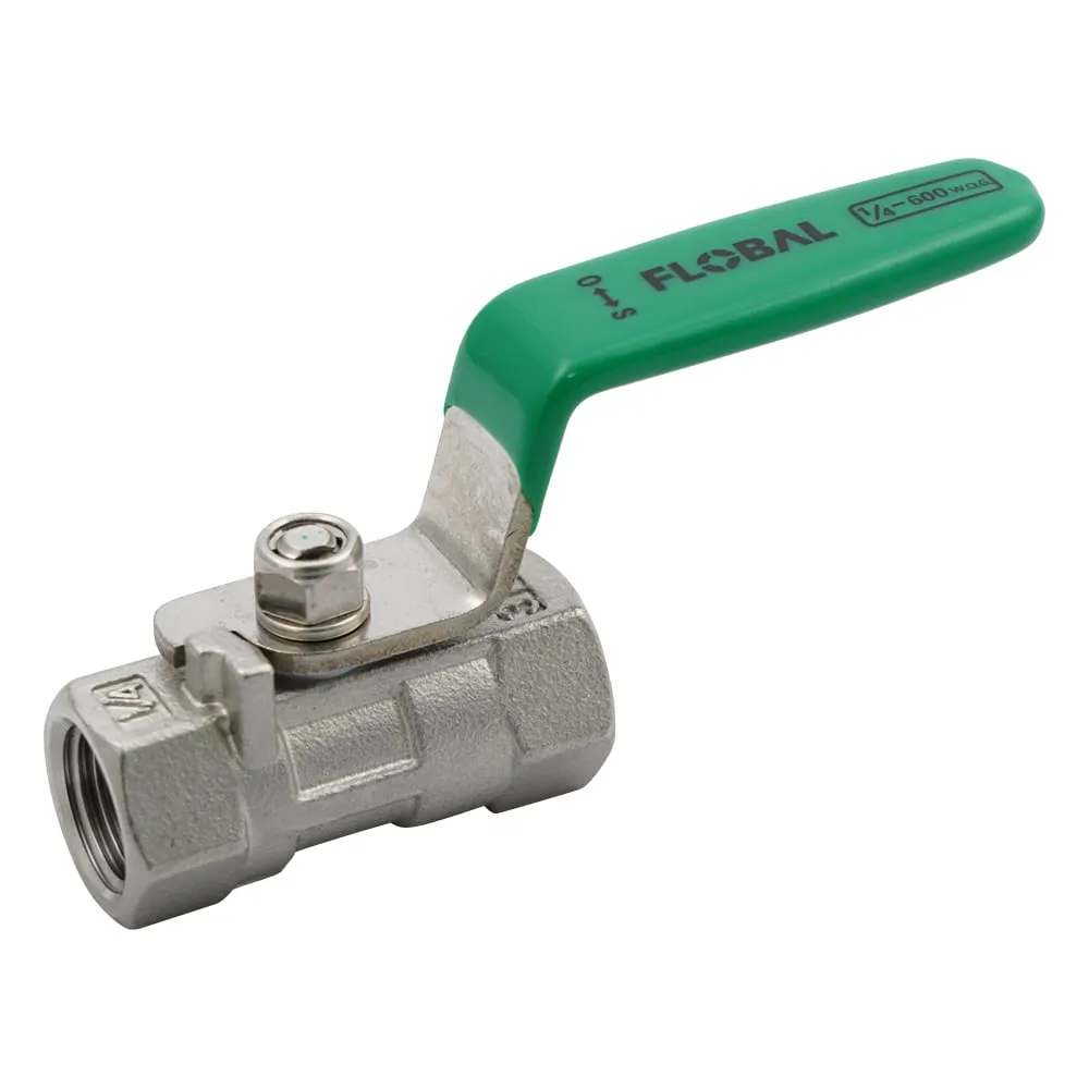 3-8357-01　Stainless Steel Ball Valve 1/4　V03-02