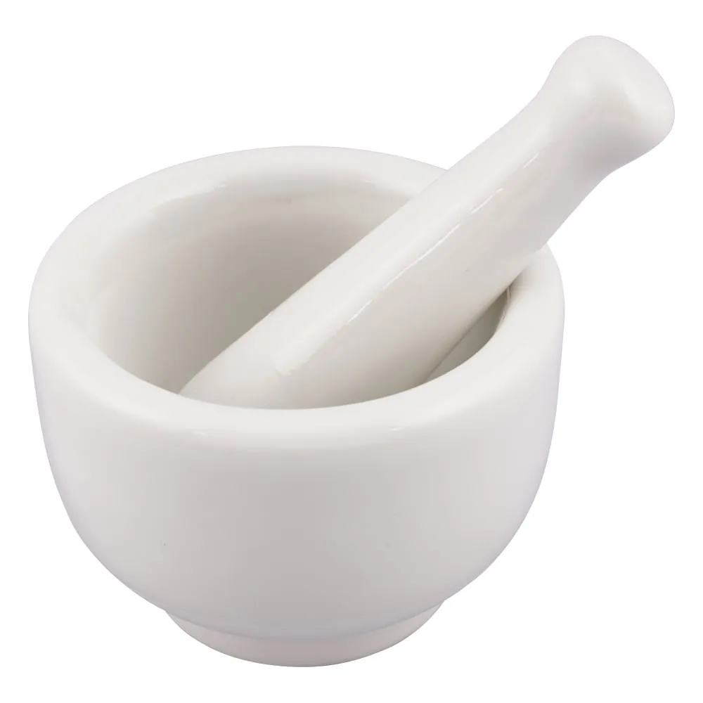 6-549-01　Porcelain Mortar φ60mm with Pestle　-