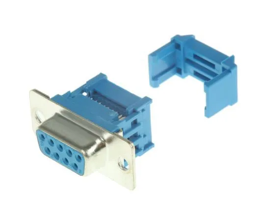 63-4568-20　RS PRO 9 Way Cable Mount D-sub Connector Socket, 1.27mm Pitch　137-957