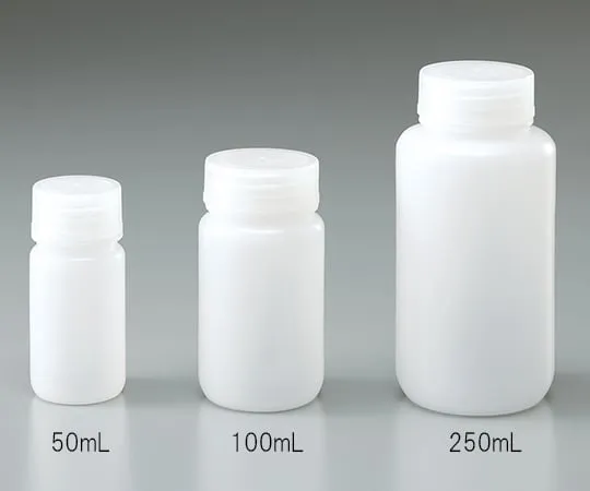 1-4658-71　Wide-Mouth Bottle HDPE 20mL (Box Sale)　-