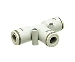 61-7643-15　Tube Fitting Chemical Union Tee φ4 Clean Package　APE4-C