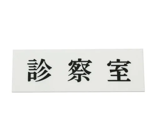 61-7411-95　Consultation Room 150mm x 50mm x 2mm　UP515-19