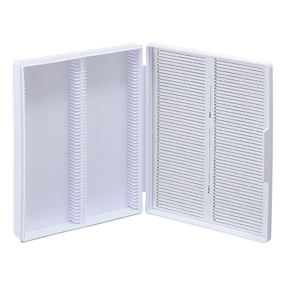 3-288-01　Microscope Slide Box White　82024-606