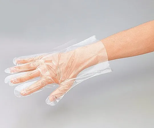 8-2587-01　PROSHARE Polyethylene Gloves Unembossed L 1 Bag (200 ct)