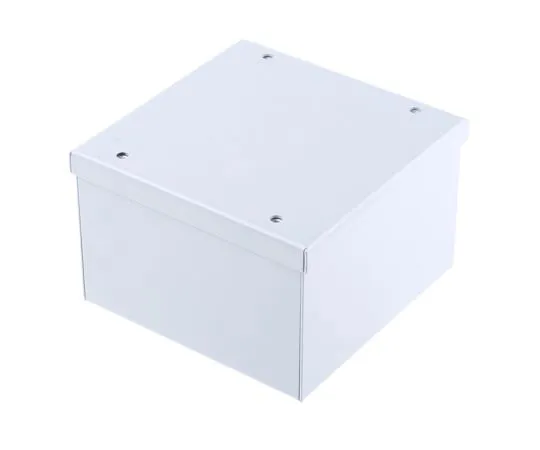 63-4592-34　RS PRO Grey Cold Rolled Steel Instrument Case, 120 x 120 x 80mm　232-226