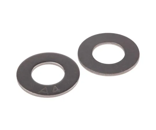 63-4582-11　Stainless Steel Plain Washer, 1.25mm Thickness, M10 (Form B), A4 316　189-670