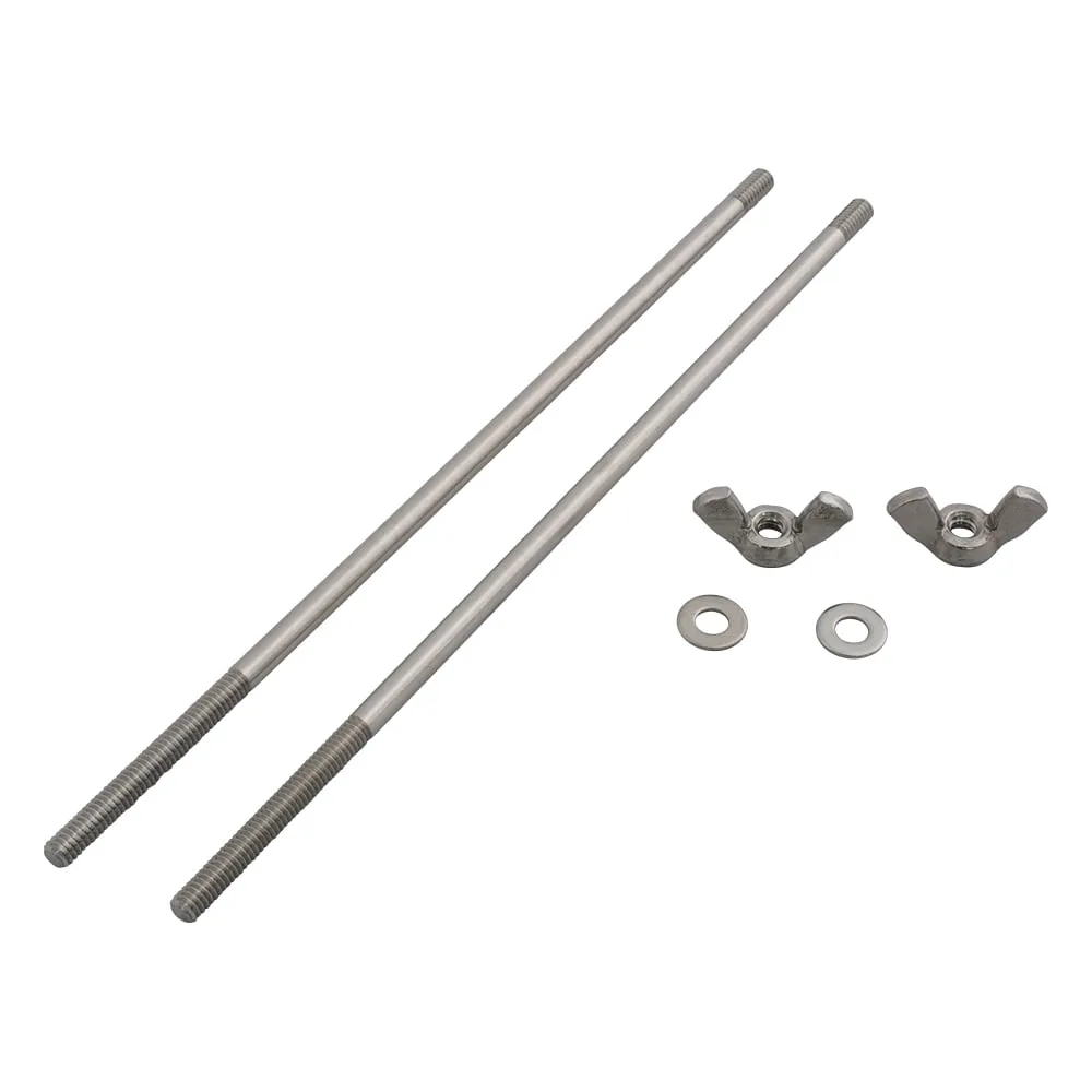 1-9248-11　Mounting Metal Fitting For Easy-Load Pump Head Continuous Fitting, 2 Pieces　77200-02