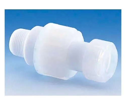 61-4383-46　PTFE Separation Type Male Screw Half Union 6φ＊R1/4　F-2185-01