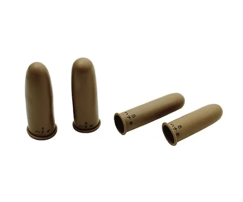 61-4269-75　TOUGH BROWN(R) Agricultural Finger Cots Slim Short Type 20 Pieces x 10 Boxes　N-6