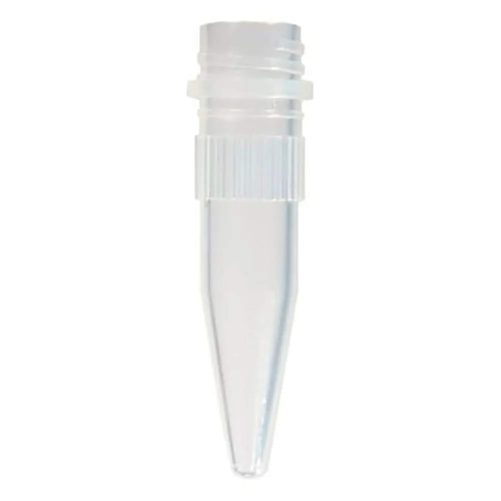 3-8621-02　Micro-Centrifuge Tube (Silicone Processing) Not Sterilized 1.5mL 1000 Pieces　4202SL