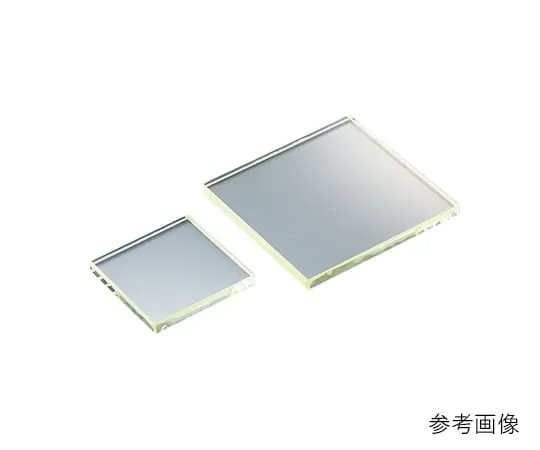 3-4968-01　Lead Glass (LX-57B) Square Type 50 x 50 x 6mm