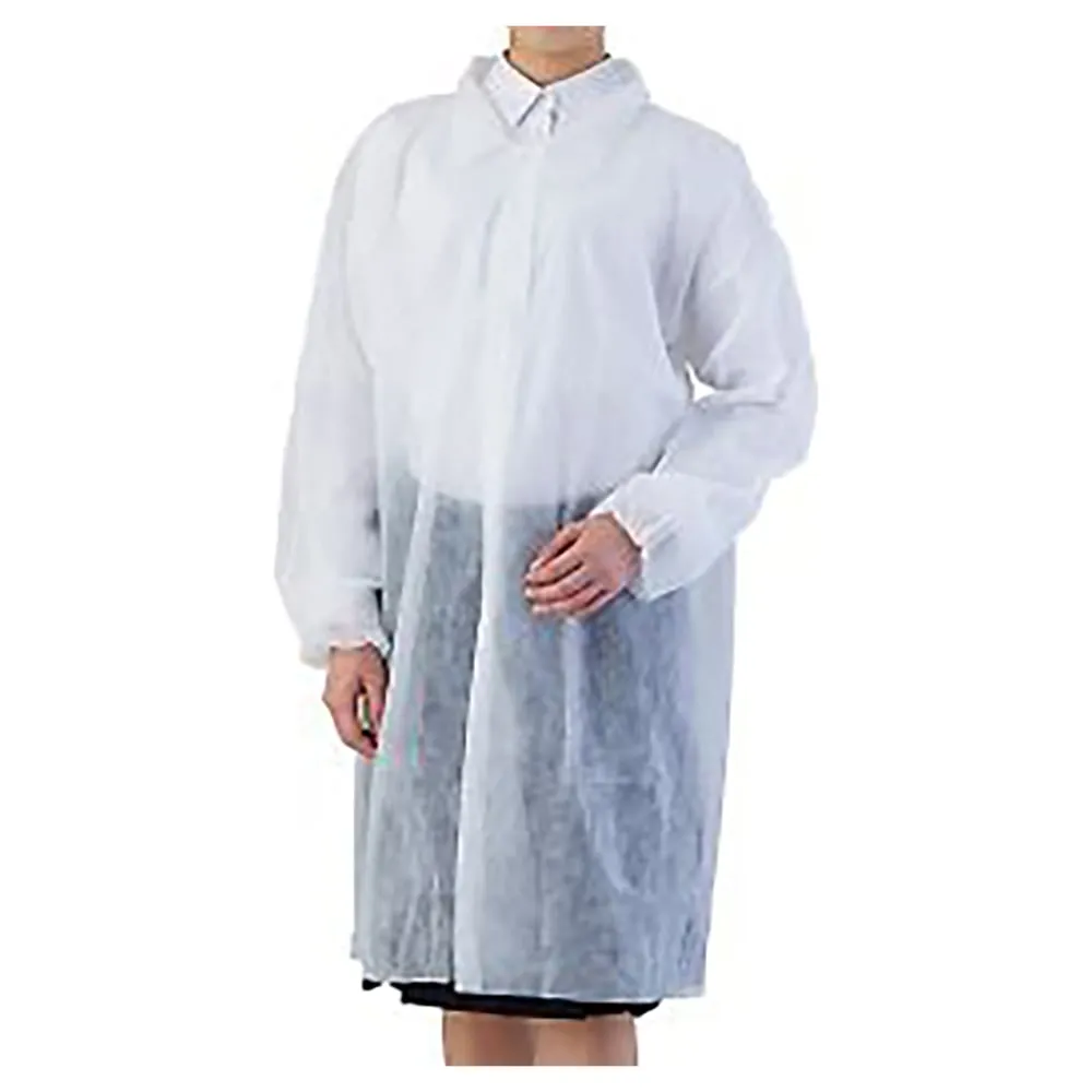 4-1626-01　Thin Disposable Gown Free, 10 Pieces　4671412