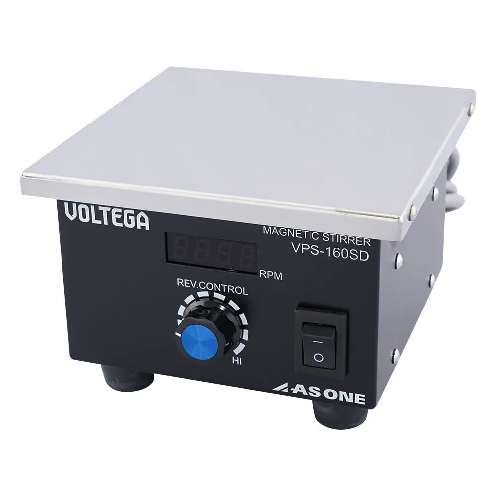 3-6758-01　VOLTEGA Power Stirrer (Stainless Steel Top Plate) 160 x 160mm　VPS-160SD