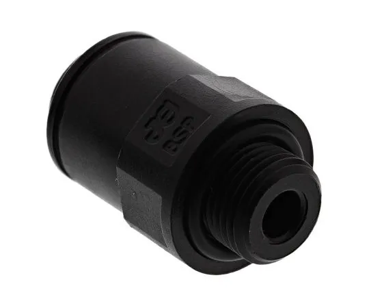 63-4986-04　John Guest Pneumatic Straight Threaded-to-Tube Adapter, G 1/8 Male, Push In 6 mm　PM010611E