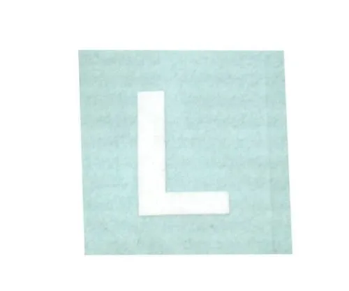 61-7397-53　Character Seal L White 15mm　CL15W-L