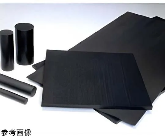 67-6189-41　［Discontinued］Nylon Plate (MC501CD R6 Black) T7 x W600 x L1200mm　PAR6T007-0600-1200