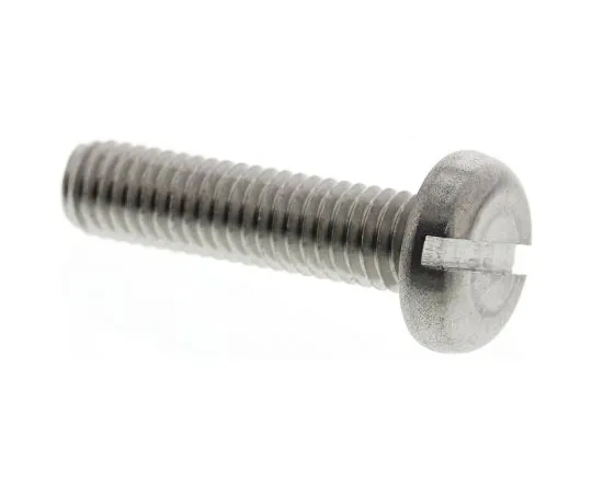 63-4639-61　RS PRO, M5 Pan Head, 20mm Stainless Steel Slot A2 304 Plain　527-094