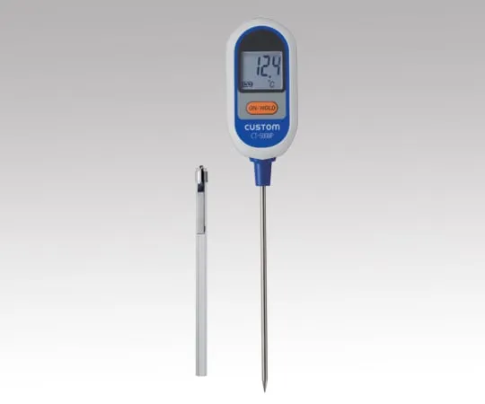 1-3257-01-56　Pen Type K Thermocouple Waterproof Thermometer with English Calibration Certificate　CT-500WP