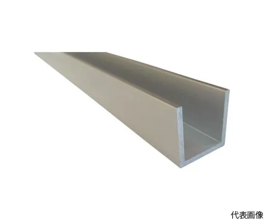 64-5013-15　Aluminum Channel 10x10x1.6 Silver 1 m　HP502SS