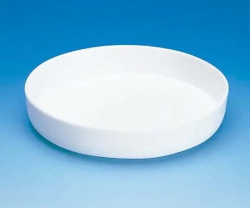 61-4377-31　PTFE Universal Container Upper Diameter 120φ (Inner Diameter 114 x 20 H)　F-1088-01