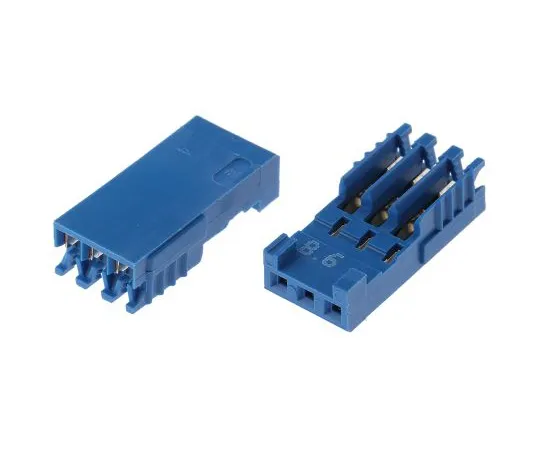 63-4641-10　Connector housing scalpel 3 poles 1 row 2.54 mm amplifier module　281786-3
