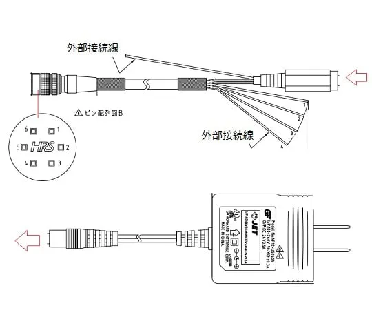 61-9948-05　3810DSII AC Adapter Power PSK-38DSII　PSK-3810DSⅡ