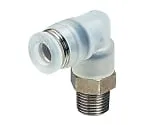 61-7648-12　Tube Fitting PP Elbow M5 x 0.8 Clean Package　PPL4-M5SUS-C