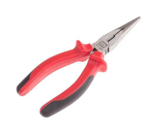 63-4633-50　RS PRO Chrome Vanadium Steel Pliers Long Nose Pliers, 160 mm Overall Length　487-090