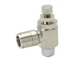 61-7665-86　Throttle Valve Brass Elbow M5 x 0.8　KJNC4-M5