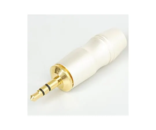 63-3107-43　3.5 phi stereo Plug 8.5 phi wire gold plating　AP3.5-301SSG-ST-8.5