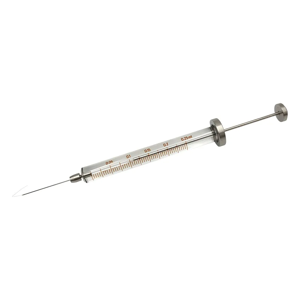 2-2096-01　Microsyringe for Gas Analysis (With 61 Type Needle, Needle Compatible Type) 0.25mL　MS-GAN025