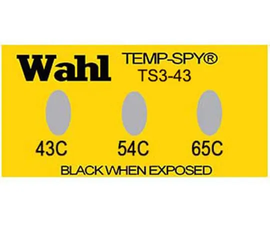 61-3816-15　Low Cost 3 Points Temperature Label :Temp-Spy　TS3-043