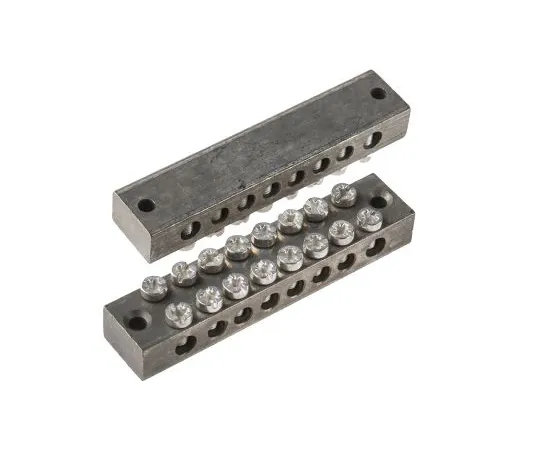 63-4619-86　RS PRO 8 Way Screw Down Double Screw, 86mm Length 0 → 16 AWG　425-550