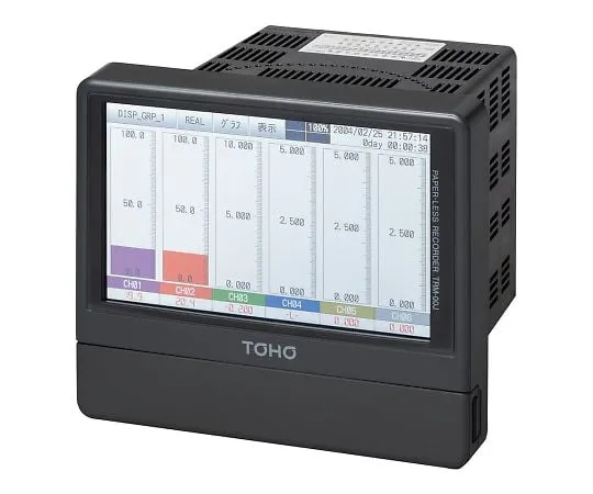 4-2450-01　6CH Paperless Recorder 6-Point Input Recorder　TRM-00J-Z