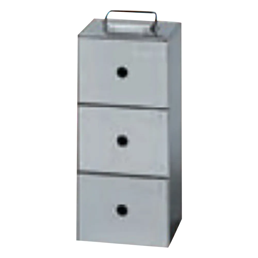 1-5714-11　Aluminum Tray (3 Trays)