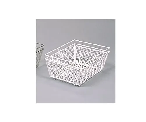 61-3521-19　Iron (PE Coating) Cleaning Basket SC Small 300 x 200 x 160(H)