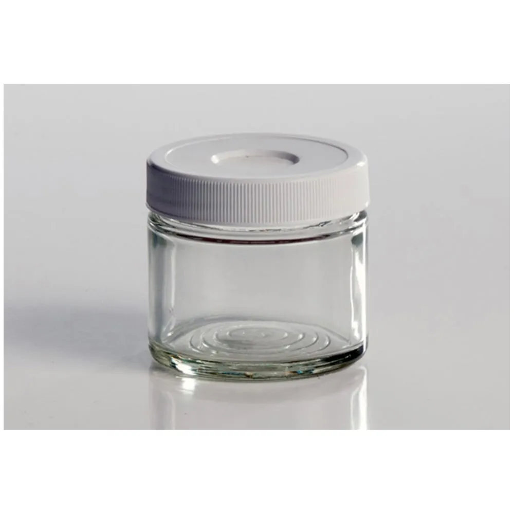 4-4811-02　Bottle with Septum/Wide Mouth 60 mL Level 2 Transparent 24 Pieces　2114-S002