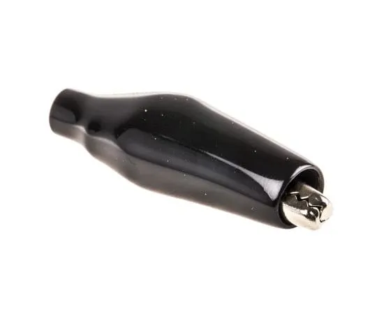 63-2999-90　RS PRO Alligator Clip, Iron Contact, Black　738-5850