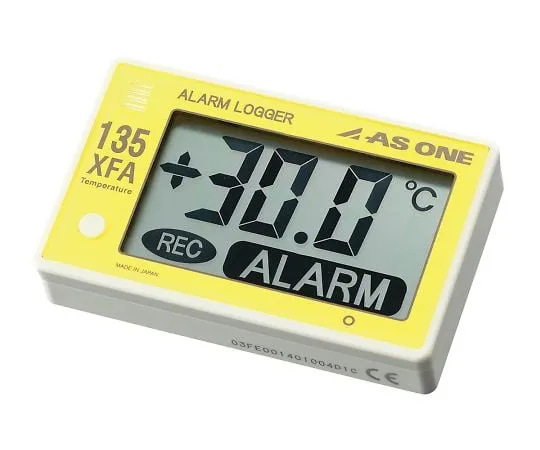 4-594-01-56　Temperature alarm Logger (with buzzer) with English Calibration Certificate　AS-135XFA