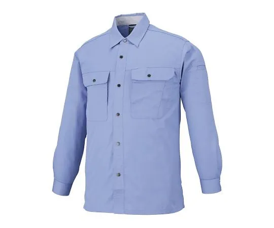 3-734-01　Long Sleeve Shirt Blue S　84504-005-S